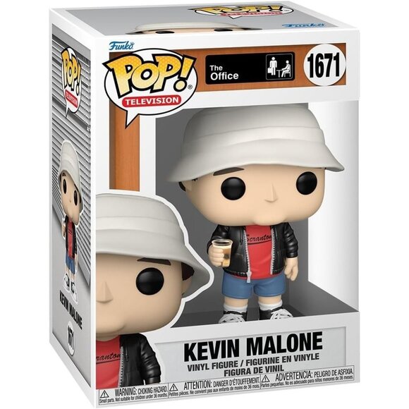 Funko Pop Television - The Office - Kevin Malone (#1671, NEW) - Picture 3 of 8